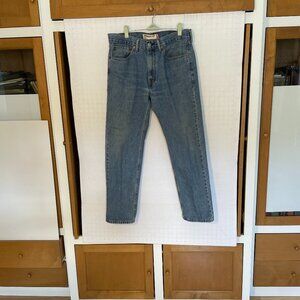 Men's 505 Levi's Straight Fit 34/30 Medium Wash Denim Jeans